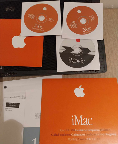 iMac G3 Manuals and Installation CDs... iMac G3 Manuals and Installation CDs...
