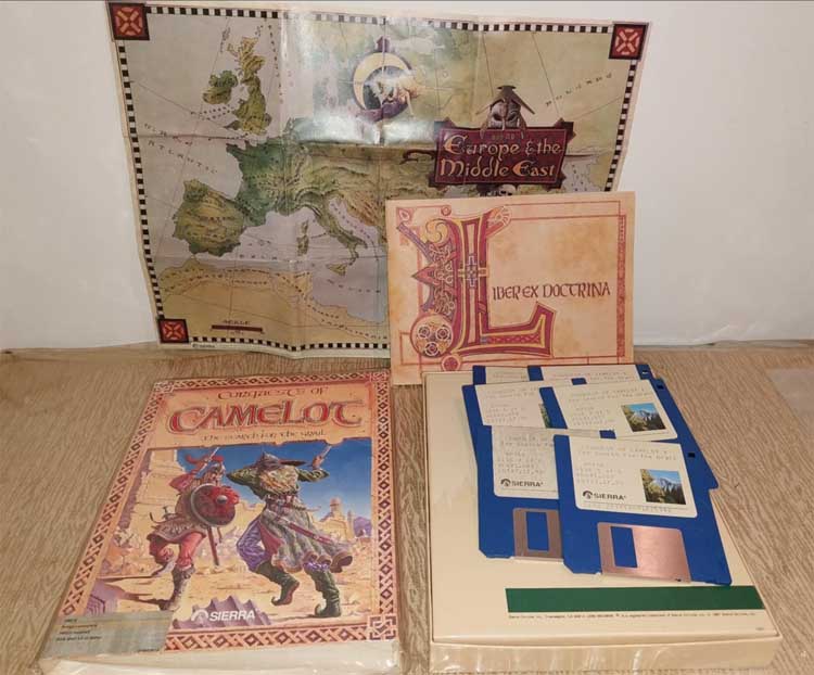 Conquests of Camelot:Â The Search for the Grail for Amiga Computers.. Conquests of Camelot:Â The Search for the Grail for Amiga Computers..