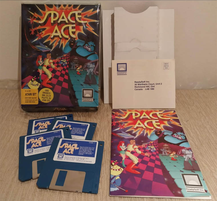 Space Ace I for Atari ST Space Ace I for Atari ST